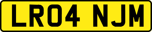 LR04NJM