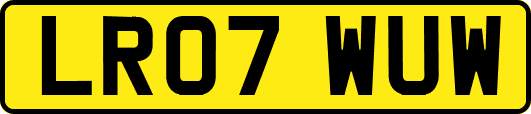 LR07WUW