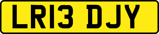 LR13DJY