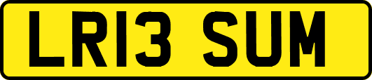 LR13SUM