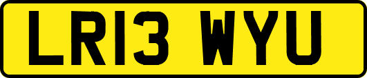 LR13WYU