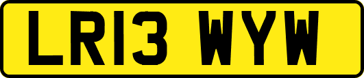 LR13WYW