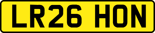 LR26HON