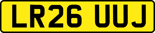LR26UUJ
