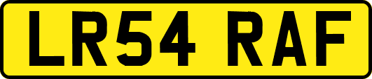 LR54RAF