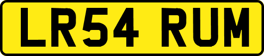 LR54RUM