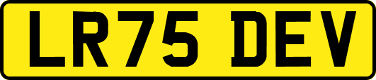LR75DEV