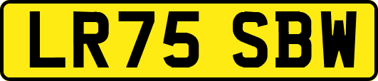 LR75SBW