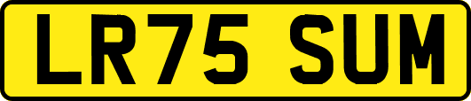 LR75SUM