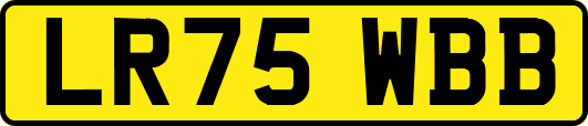 LR75WBB