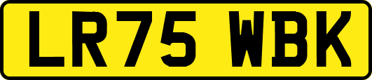 LR75WBK