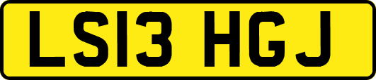LS13HGJ