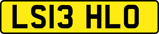 LS13HLO
