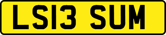 LS13SUM