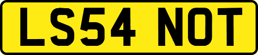 LS54NOT