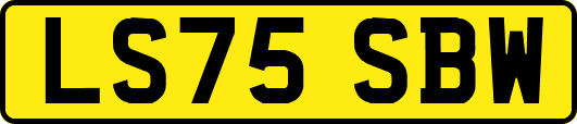 LS75SBW