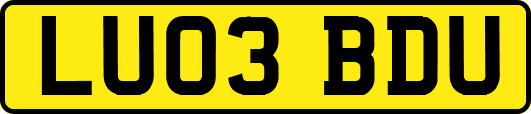 LU03BDU