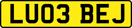 LU03BEJ