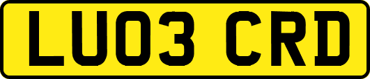 LU03CRD
