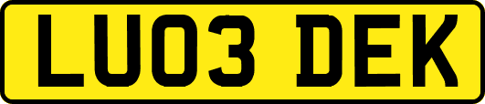 LU03DEK