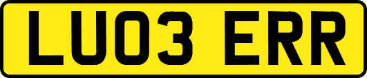 LU03ERR