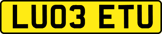 LU03ETU