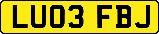 LU03FBJ