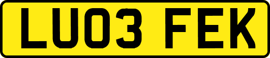 LU03FEK