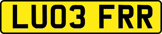 LU03FRR