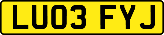 LU03FYJ