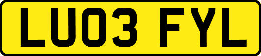 LU03FYL