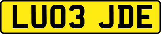 LU03JDE