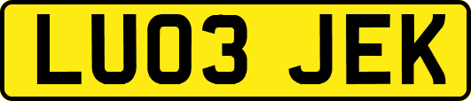 LU03JEK