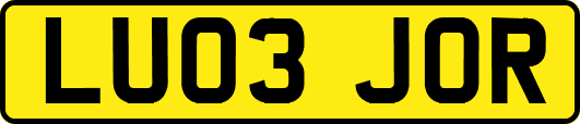 LU03JOR