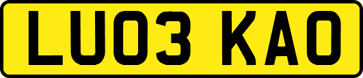 LU03KAO