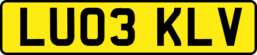 LU03KLV