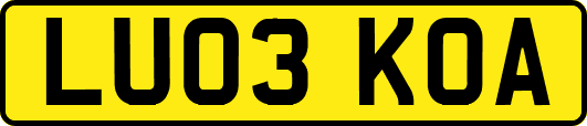 LU03KOA