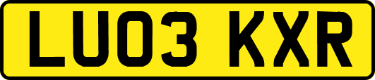 LU03KXR