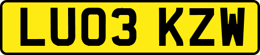 LU03KZW