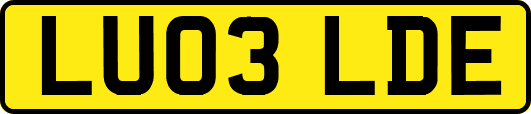 LU03LDE