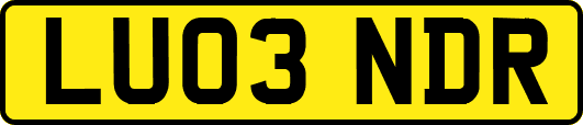 LU03NDR