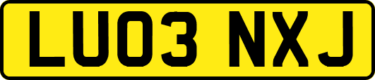 LU03NXJ