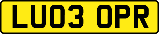 LU03OPR
