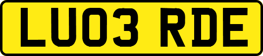 LU03RDE