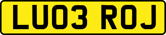 LU03ROJ