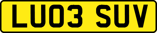 LU03SUV