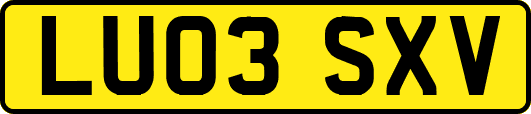 LU03SXV