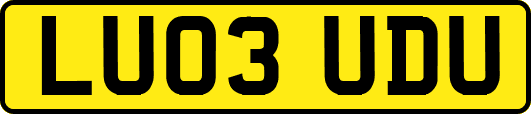 LU03UDU