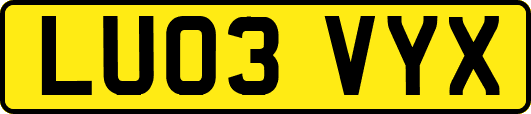 LU03VYX