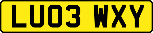 LU03WXY